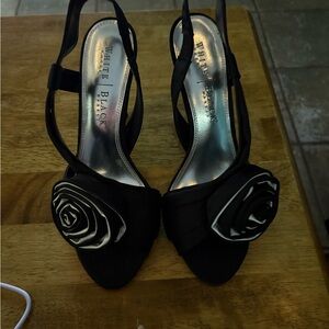 White House Black Market Black Heels with Classic Design
